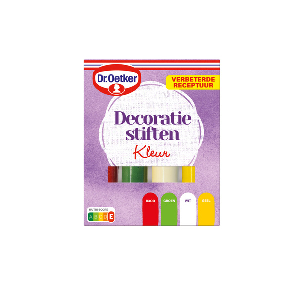 Dr. Oetker Dr. Oetker Decoratiestiften Kleur voorkant