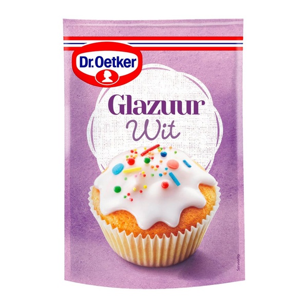 Dr. Oetker Glazuur voorkant