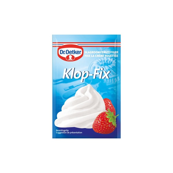 Dr. Oetker Klopfix voorkant