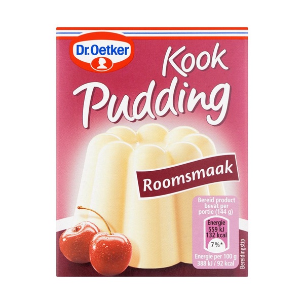 Dr. Oetker Kookpudding Room voorkant