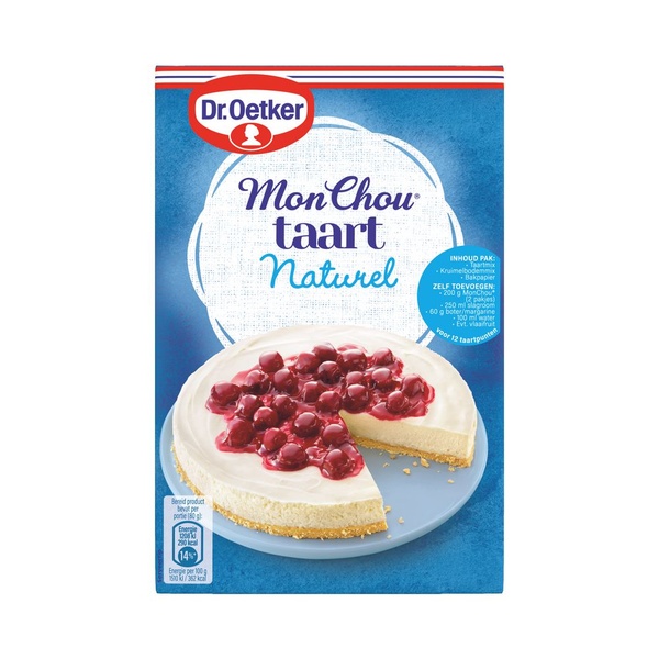 Dr. Oetker mix voor monchoutaart voorkant