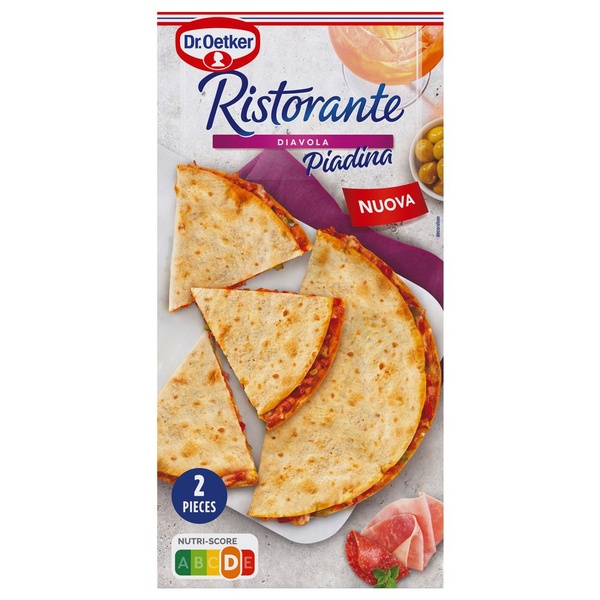 Dr. Oetker pizza 2 stuks voorkant