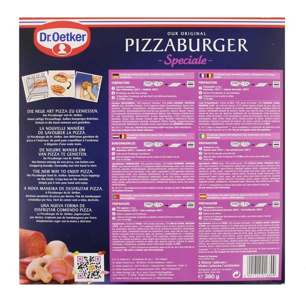SPAR | Dr. Oetker Pizzaburger Speciale - je vindt het bij SPAR