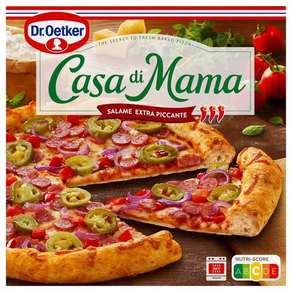 Dr. Oetker Salame Extra Piccante 415 gram voorkant
