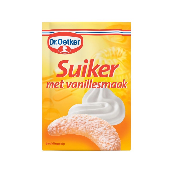Dr. Oetker Suiker Vanille voorkant