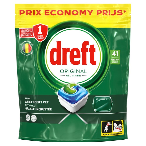 Dreft all-in one original voorkant