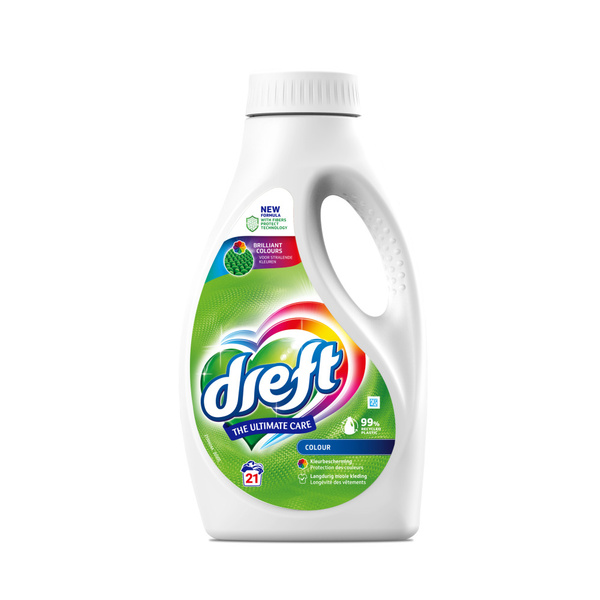 Dreft wasmiddel vloeibaar color voorkant