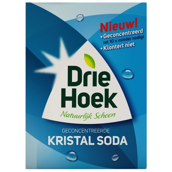 Driehoek kristalsoda voorkant