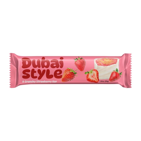 Dubai Choco crunchy strawberry voorkant