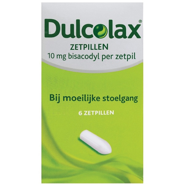 Dulcolax zetpillen voorkant
