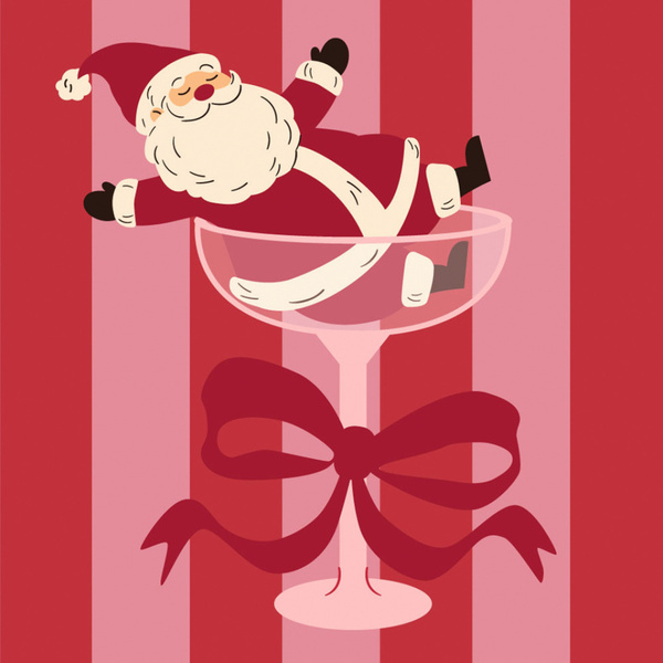 Duni Servetten Merry Santa 3-laags voorkant
