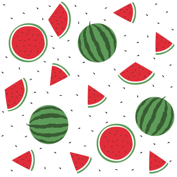 Duni Servetten Watermelons voorkant