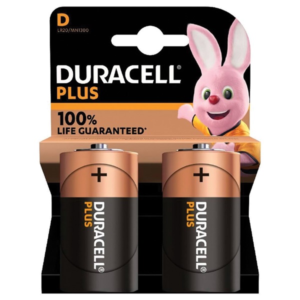 | Duracell batterijen alkaline plus D - je vindt het bij SPAR