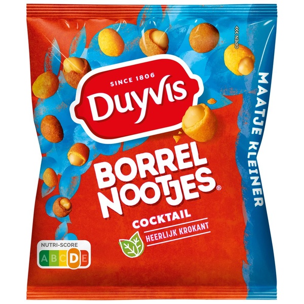 Duyvis borrelnootjes cocktail voorkant