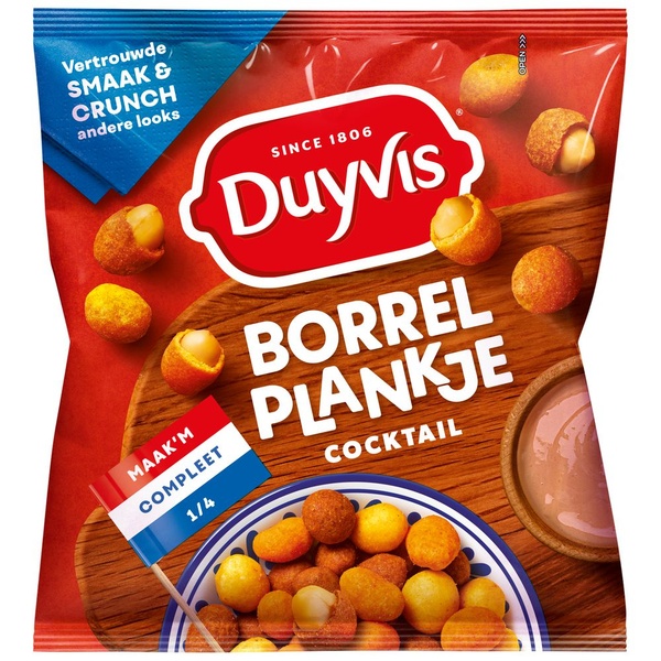 Duyvis borrelnootjes cocktail voorkant