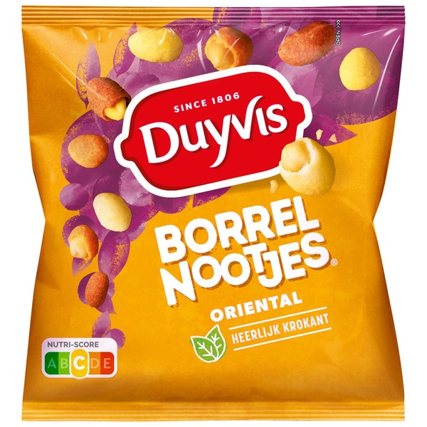 Duyvis borrelnootjes oriental voorkant
