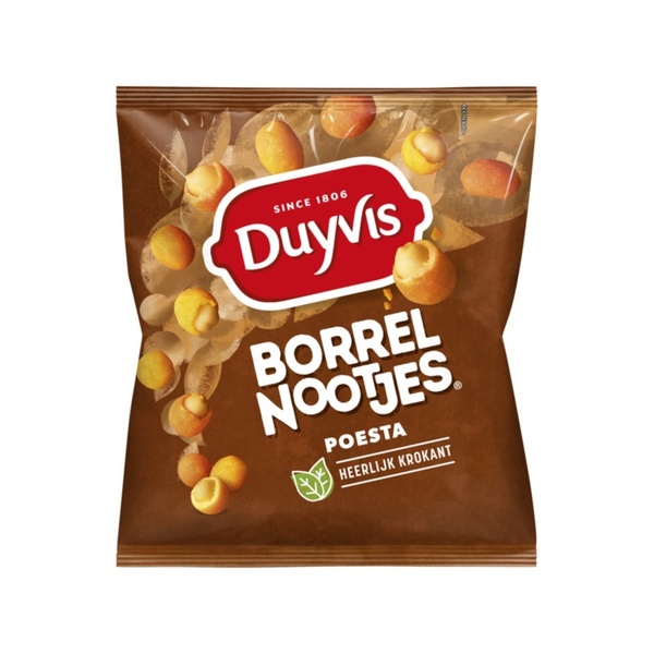 Duyvis borrelnootjes poesta achterkant