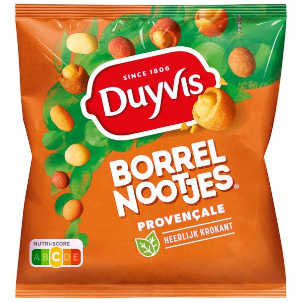 Duyvis borrelnootjes provencale voorkant