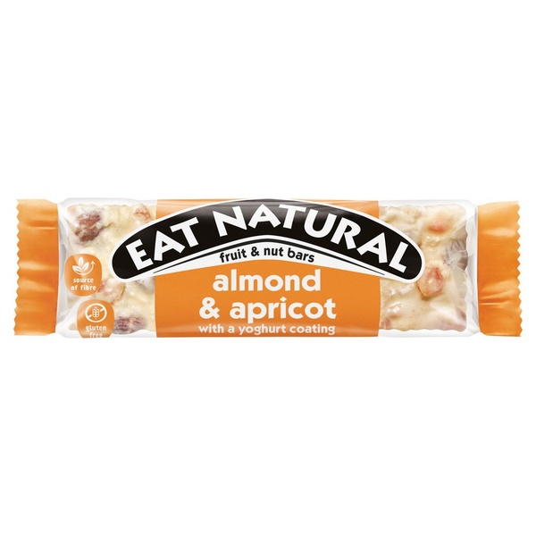 Eat Natural Almond & Apricot with a Yoghurt Coating voorkant