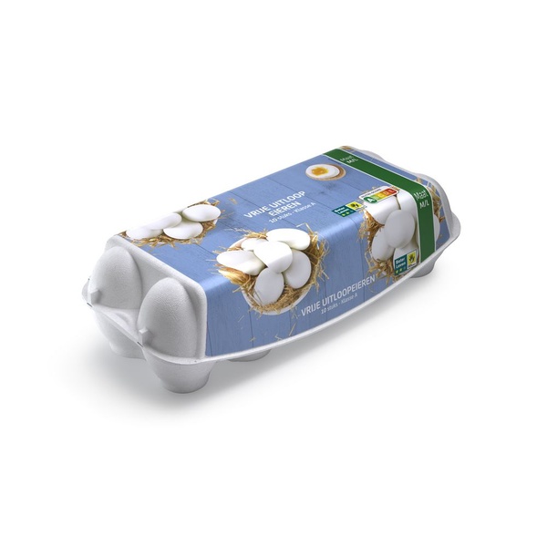 eieren vrije uitloop m/l voorkant