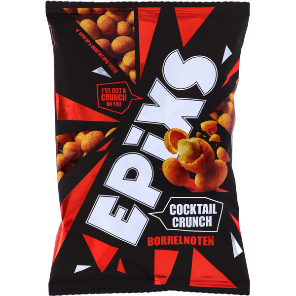 Epixs Epixs Borrelnoten Crunch voorkant
