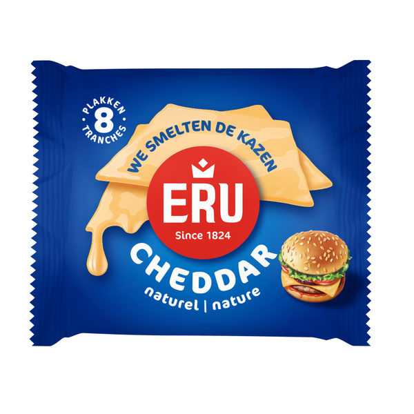 ERU ERU Smeltkaas Cheddar Naturel voorkant