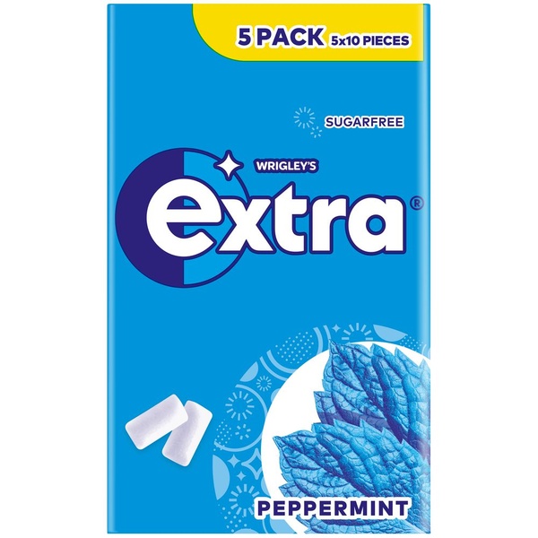 Extra kauwgom multipack peppermint voorkant