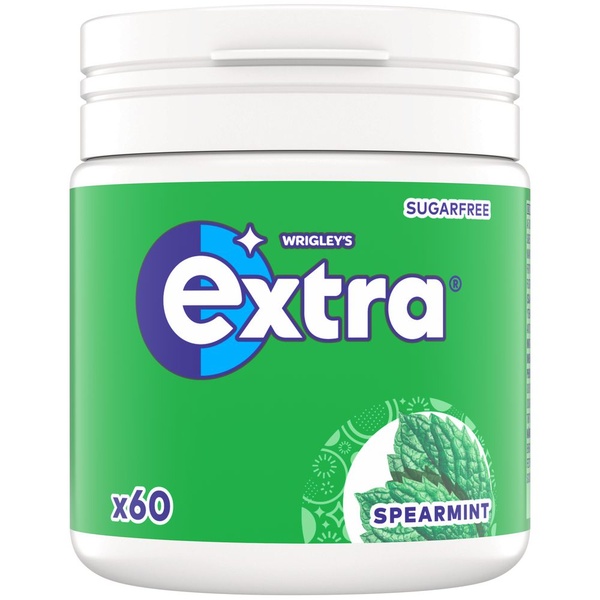 Extra kauwgom pot spearmint voorkant