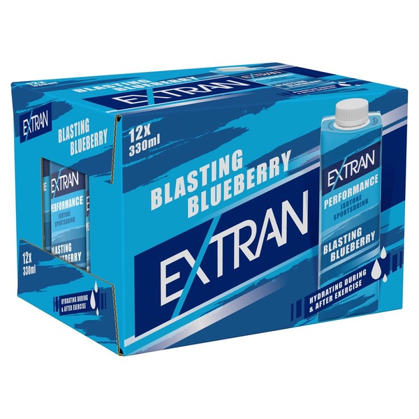 Extran blasting blueberry voorkant