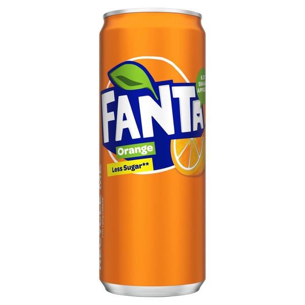 Fanta orange original voorkant