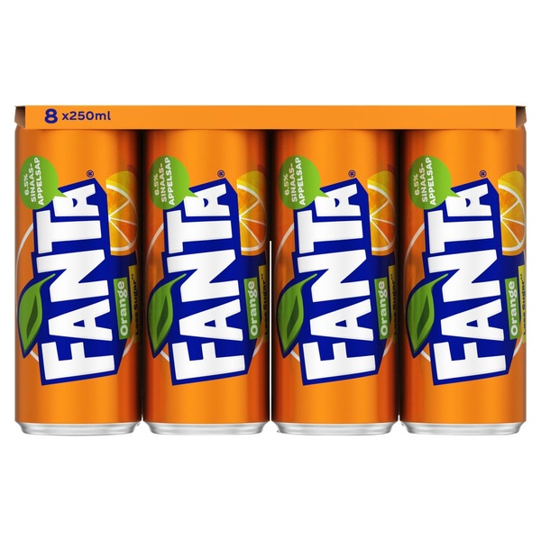 Fanta orange original voorkant