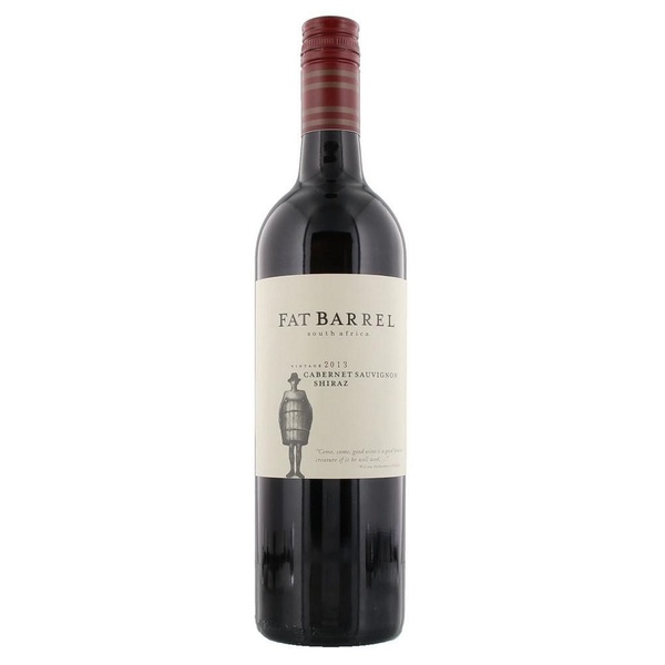 Fat Barrel Cabernet Shiraz voorkant