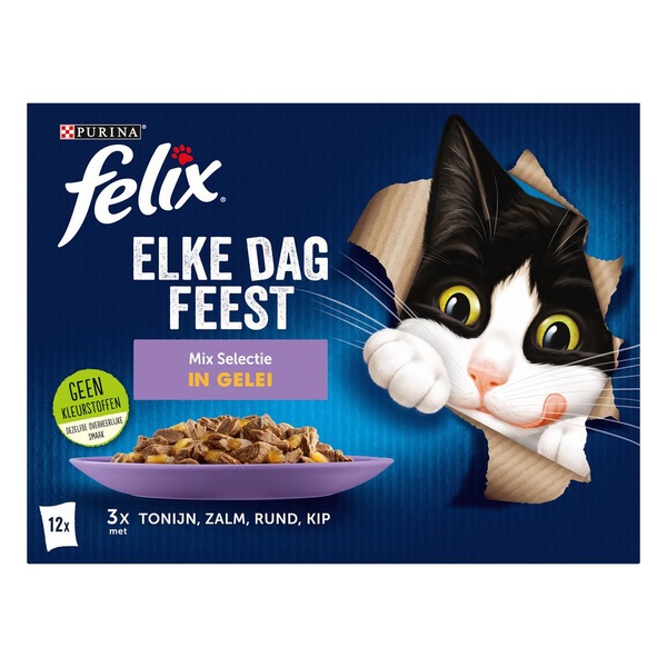Felix Elke dag feest mix selectie gelei voorkant