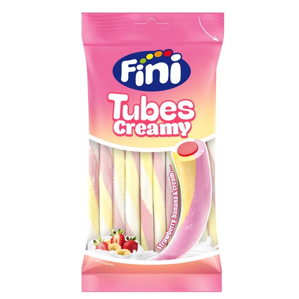 Fini tubes creamy yoghurt voorkant