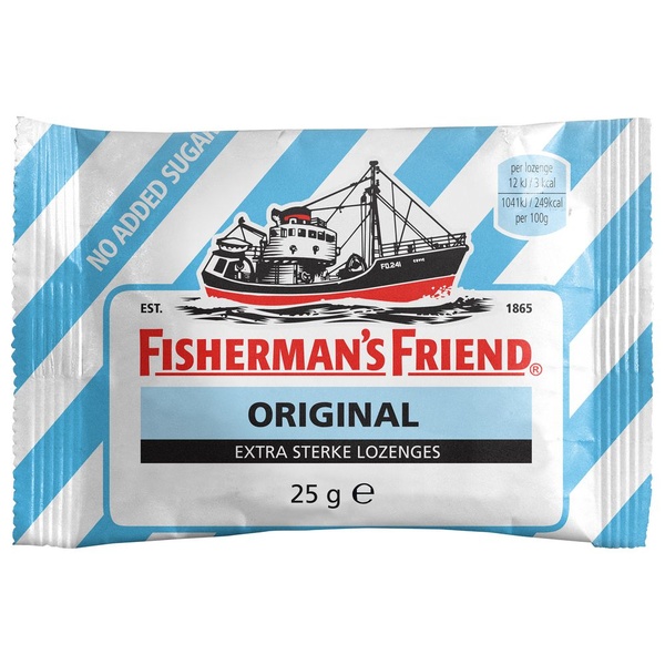 Fisherman's Friend Keelpastilles Original Extra Strong voorkant