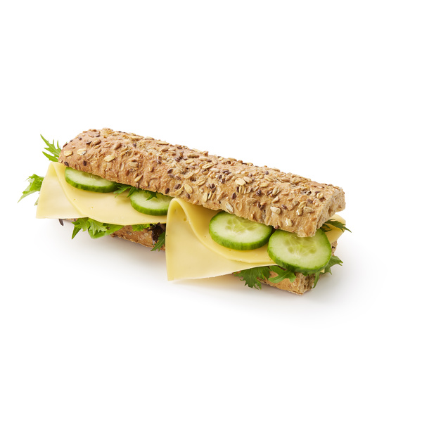 FoodClub baguette meergranen Beemster kaas voorkant