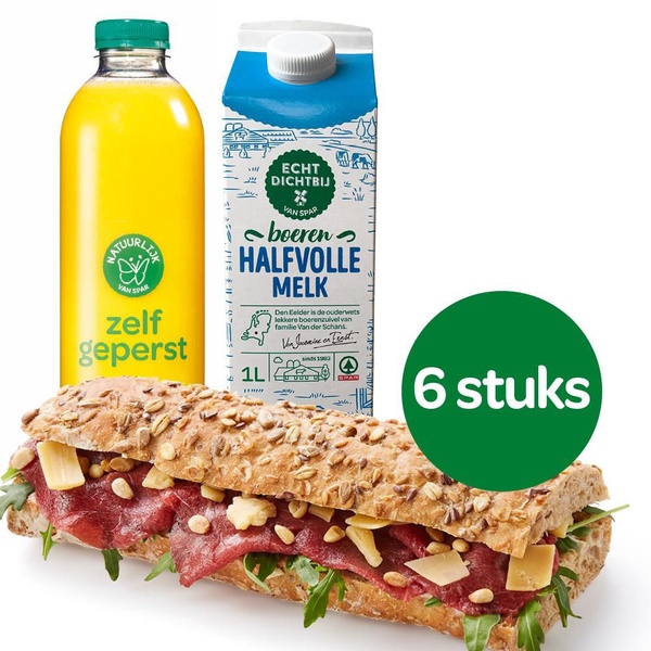 FoodClub Lunchpakket luxe 4 tot 6 personen voorkant