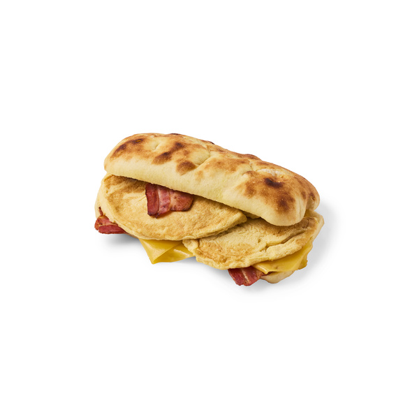 FoodClub panini met bacon & ei voorkant