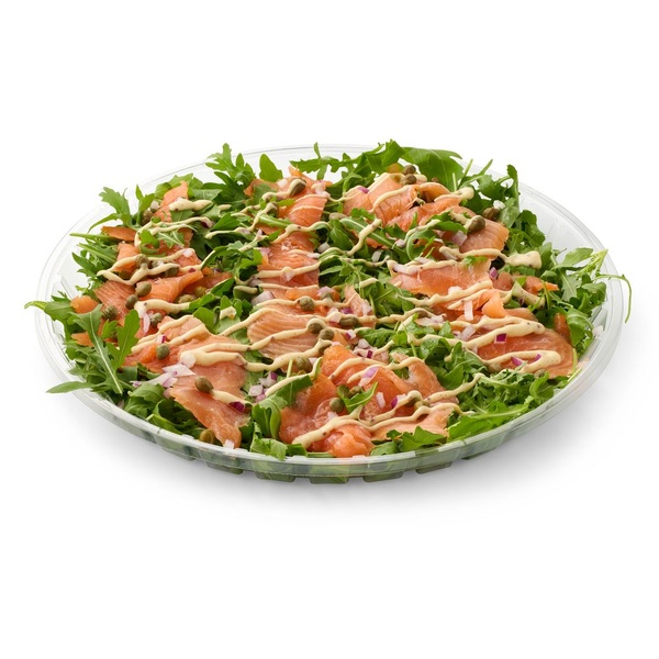 FoodClub schotel gerookte zalm voorkant