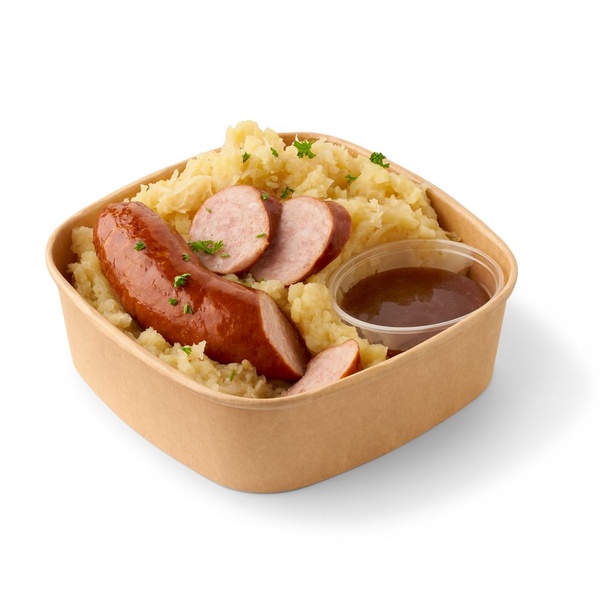 FoodClub stamppot zuurkool worst voorkant