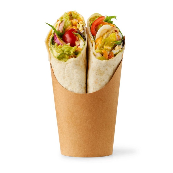 FoodClub wrap avocado ei voorkant