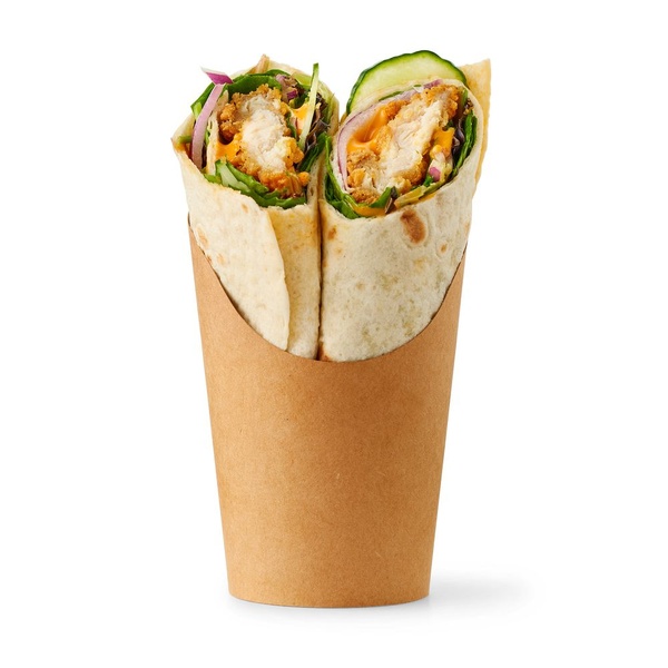 FoodClub wrap crispy chicken voorkant