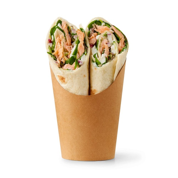 FoodClub wrap zalm voorkant