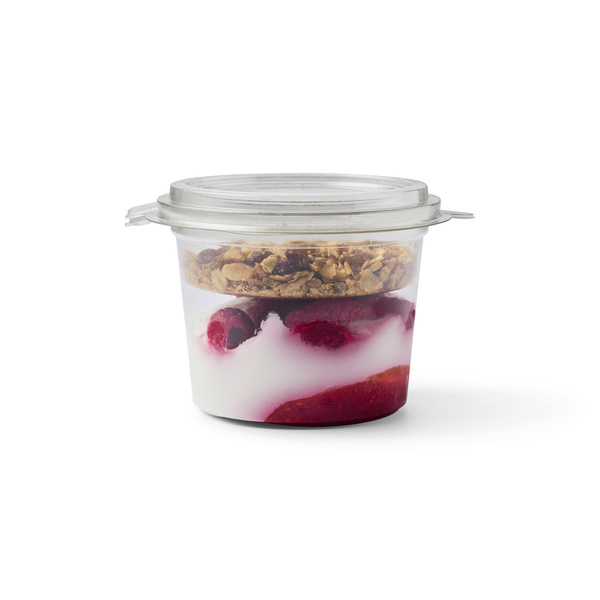 FoodClub yoghurt framboos en granola voorkant