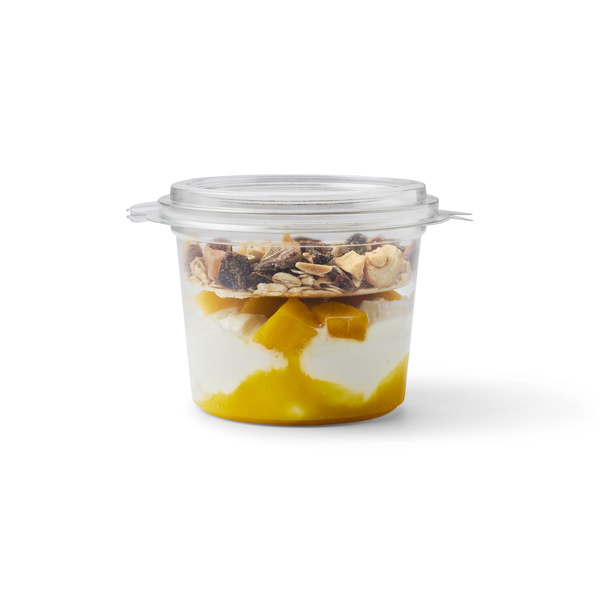 FoodClub yoghurt mango en muesli voorkant