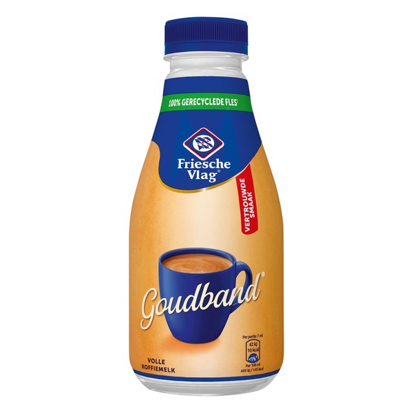Friesche Vlag koffiemelk goudband voorkant