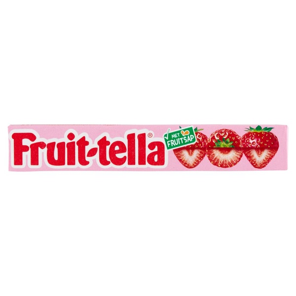 Fruittella aardbei single voorkant