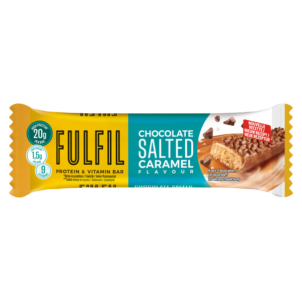 Fulfil Eiwitreep Salted Caramel voorkant