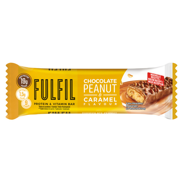 Fulfil Fulfil Proteïnebar Peanut & Caramel voorkant