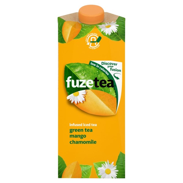 Fuze Tea mango chamonille voorkant